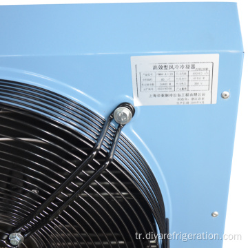 4 Fan Motorları Eşanjör Hava Soğutmalı Kondenseri